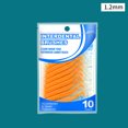 thumbnail image 1 of 10Pcs Interdental Brcomhes Orthodontic Steel Wire Toothbrcomh Pcomh-Pull Brcomh Removes Food Whitening Cleaner Oral Hygiene Tool, 1 of 6