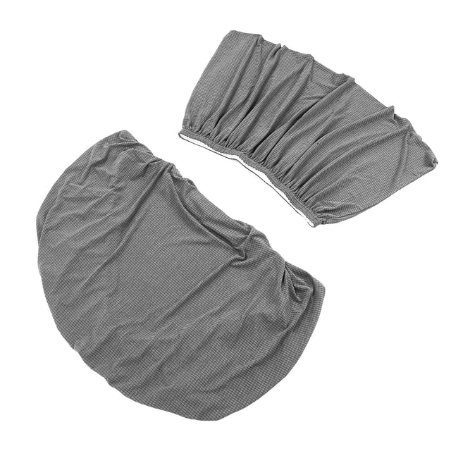 Housses de Coussin de Canapé RV, Housses de Coussin de Dinette RV Entièrement Enveloppées Résistantes à l'Eau Gris Clair pour Véhicule Récréatif Camping Véhicule
