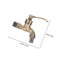 thumbnail image 2 of UPOUART Zinc Alloy Basin Faucet For Washing Machine Spatter Design Laundry For Outdoor Use Stylish And Water Control, 2 of 8