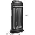 Costway Infrared Electric Quartz Heater Living Room Space Heating