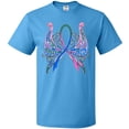 thumbnail image 3 of Inktastic Thyroid Cancer Awareness with Butterfly Ribbon Words T-Shirt, 3 of 5