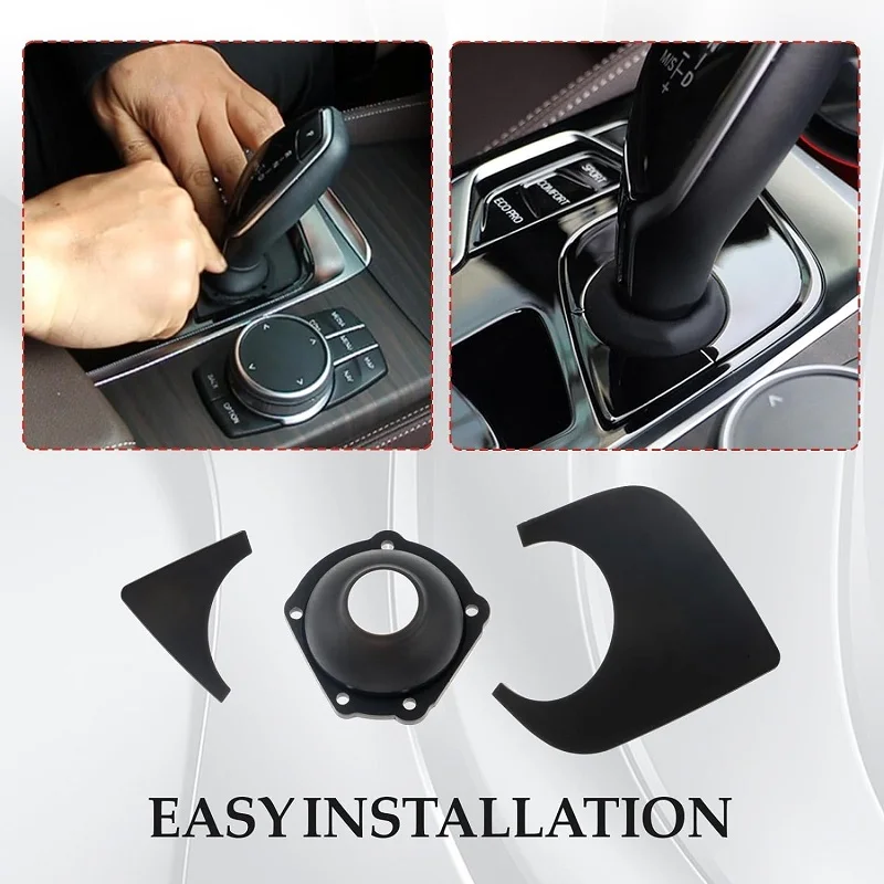 Car Console Gear Shifter Trim Cover Dustproof  Bezel Shift Box Panel Interior Dust Cap For BMW 5 6 Series G30 G38 G32 525i 530i