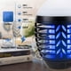 thumbnail image 3 of Lámpara antimosquitos, lámpara de camping para exteriores 2 en 1, resistente al agua IPX6, recargable por USB, portátil con gancho, repelente de moscas de alta eficiencia, adecuada para senderismo, ja, 3 of 5