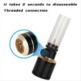thumbnail image 4 of Camping Gas Iamp LáMpara de Vela con Lata VacíA AtmóSfera LáMpara de Gas Linterna de Caballo Quemador de Gas Al Aire Libre LáMpara de Tienda, 4 of 10