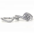 thumbnail image 3 of Pompeii 1/4ct Channel Set Diamond Rings 14K White Gold (G,I1), 3 of 3