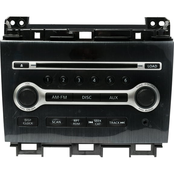 Restored 2012-2014 Nissan Maxima AM FM Radio 6 Disc CD Player Auxiliary Input 28185-9DA0A (Refurbished)