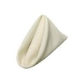 thumbnail image 3 of LA Linen 10-Pack Cloth Napkins, Washable Reusable Polyester Poplin Table Napkins, 18 by 18-Inch, Ivory, 3 of 3