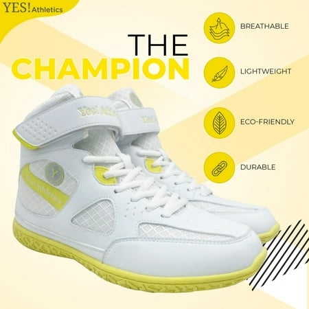 

Champion1 Wrestling Shoes for Girls and Women - Yellow