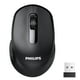 thumbnail image 1 of Ratón Inalámbrico PHILIPS 7448 2.4G&BT5.2/3.0 1600 DPI Negro, 1 of 9