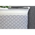 thumbnail image 3 of Cotton Woven Designer Throw Pillow Covers, Grey & Off White, 18 x 18 inches | Square Gray Cushion Covers with Geometric Design Set of 2, 3 of 7