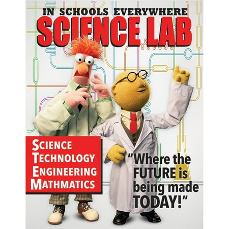 Poster Set Science Lab - MUPPETS SCIENCE LAB POSTER