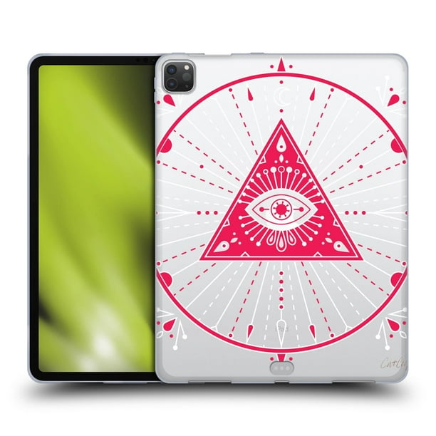 Head Case Designs Officially Licensed Cat Coquillette Evil Eye Pink Mandala Soft Gel Case Compatible With Apple Ipad Pro 12 9 21 Walmart Com Walmart Com
