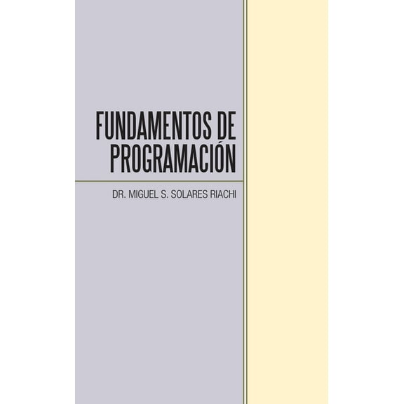 Fundamentos De Programación (Hardcover)