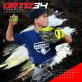 thumbnail image 6 of Ortiz34 Youth T-Ball Set, 25" Aluminum Bat (-10 Drop), Foam Core T-Ball, 9" Lightweight Glove, Graffiti Print, 6 of 6