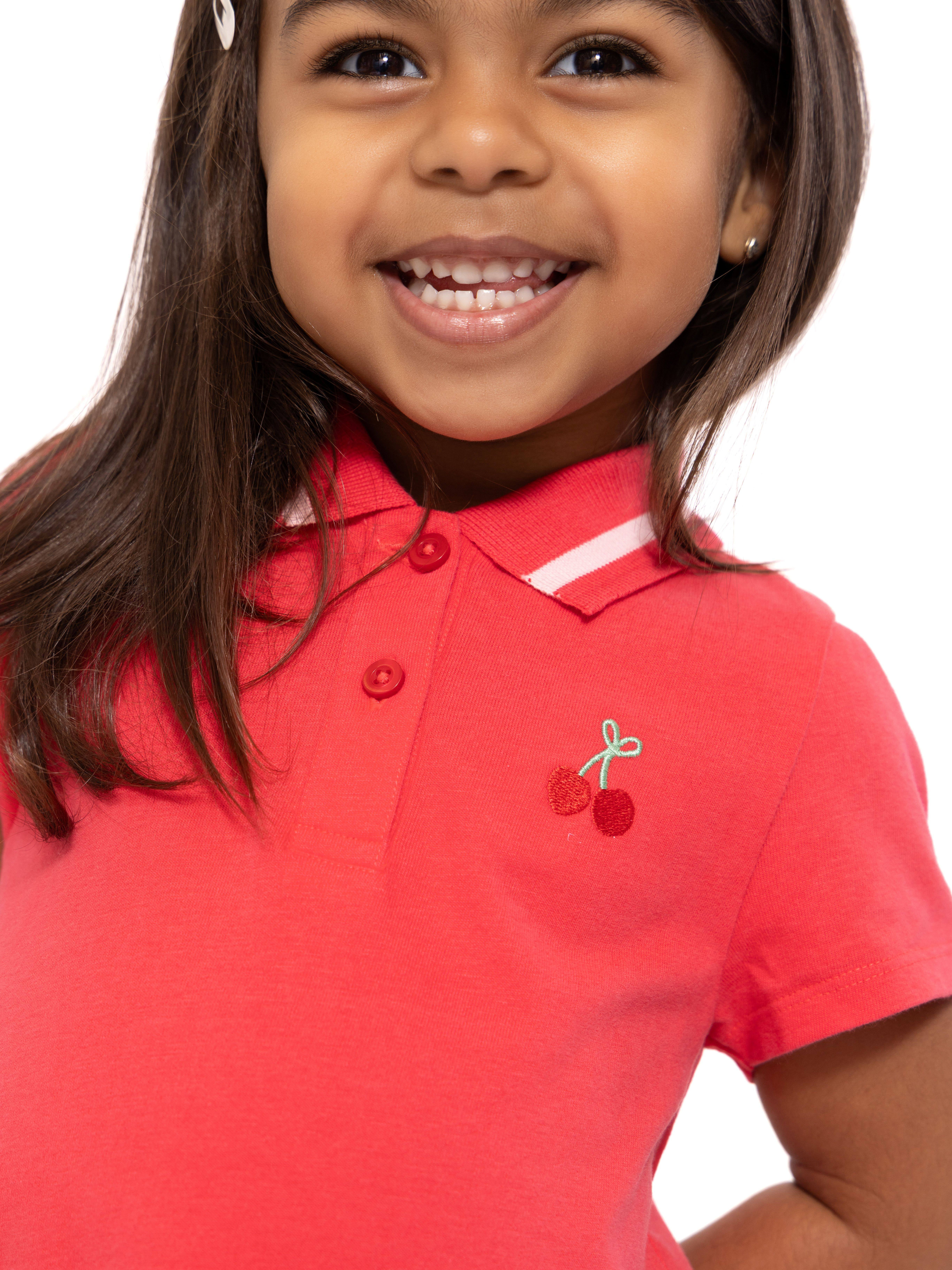 Wonder Nation Toddler Girls Collared Athletic Dress, Sizes 12M-5T