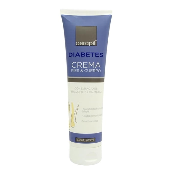 Crema para pies y cuerpo Cerapil diabetes 280 ml