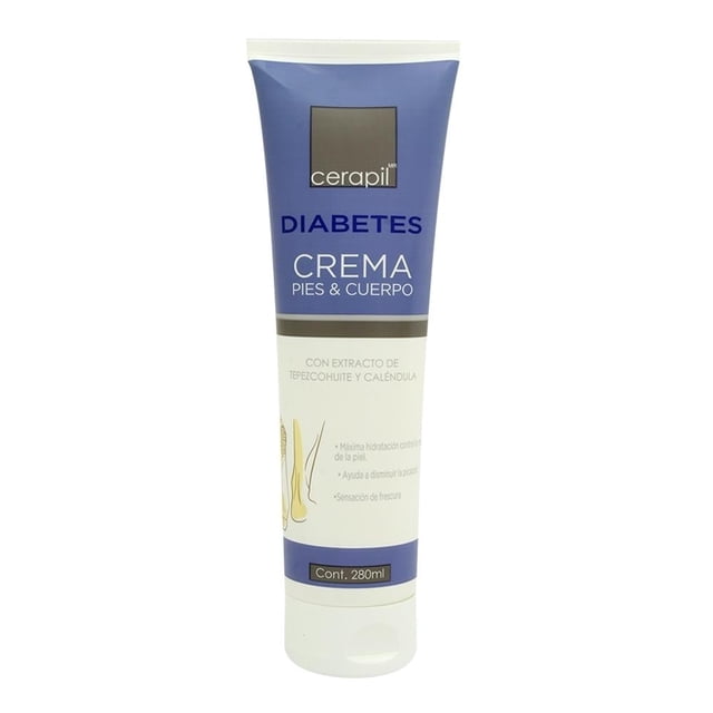 Crema para pies y cuerpo Cerapil diabetes 280 ml