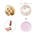thumbnail image 5 of Cabeza De Sello Serie Animal Stamp Head 3D Relief Copper Head para tarjeta de boda TQ34 Sywqhk Libre de BPA, 5 of 5