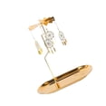 thumbnail image 1 of Xingzhi Gold Candle Holder Rotating Tea Light Holder Candleholder Decor D, 1 of 7