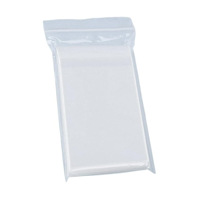 50 fundas protectoras para cartas, ligeras, portátiles y transparentes para juegos de mesa. Sellado 6.5cmx9cm