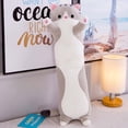 thumbnail image 2 of Plush Toys Animal Creative Long Soft Toys Office Lunch Break Nap Sleeping Pillow Cushion Stuffed Gift Doll for Kids heqiyong LED, 2 of 2