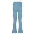 thumbnail image 5 of vigerkar Dress Pants Women Business Casual Work Pants Women High Waist Stretchy Trousers Pull on Office Slacks Bottoms Sky Blue, S, 5 of 5