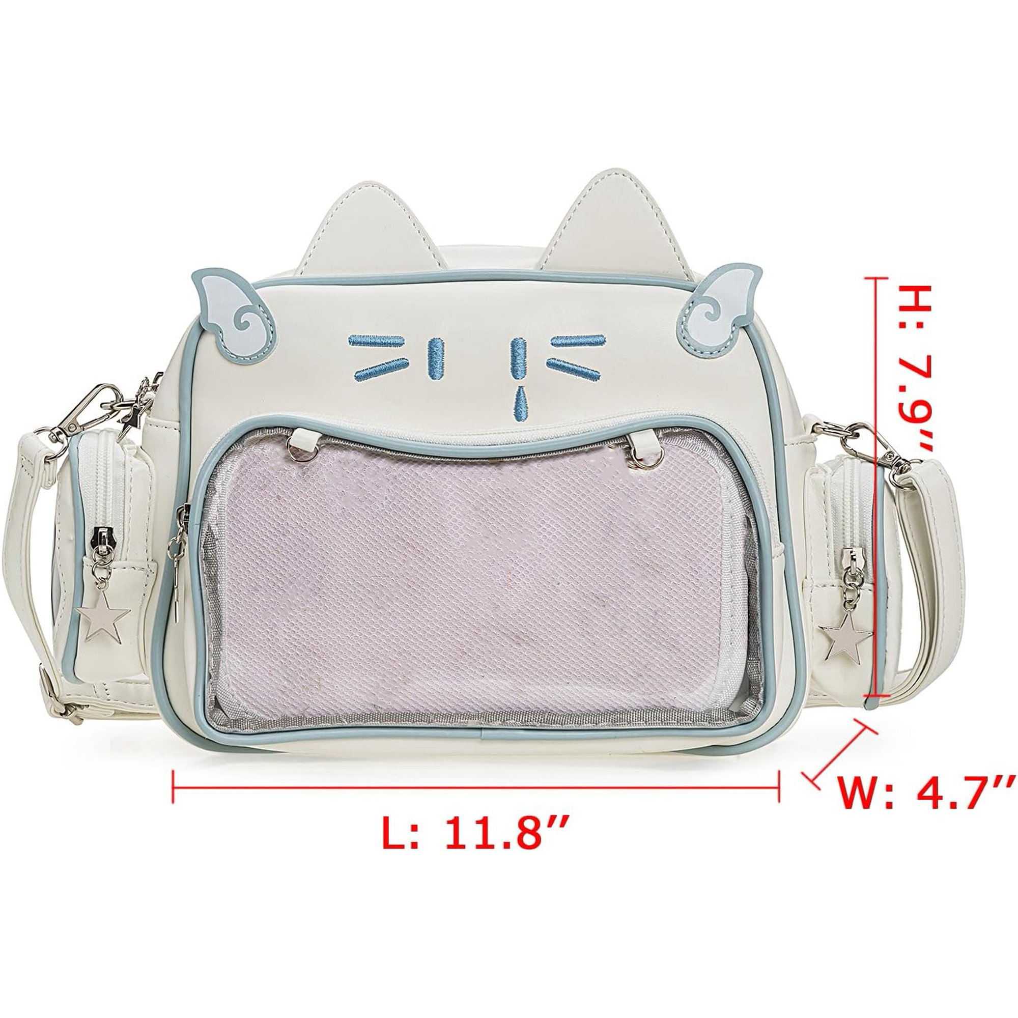 Kawaii Ita Bag Backpack Crossbody Bag Cat Shoulder Bags  display picture 1