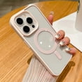 thumbnail image 5 of Candy Color Bumper Transparent For Magsafe Magnetic Case For iPhone 14 11 12 13 15 Pro Max Mini X XS XR 8 7 Plus SE Clear Cover, 5 of 5