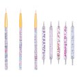 thumbnail image 1 of 15 unids/set pincel para decoración de uñas, pinceles ombré, pincel para esmalte de uñas de Gel UV, juego de bolígrafos para tallar y dibujar para manicura, herramientas de diseño DIY, 1 of 5