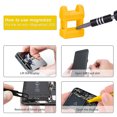 thumbnail image 6 of GOXAWEE 115 in 1 Precision Screwdriver Set, Magnetic Repair Tool Kit for Computer, Electronics, Game Console, Laptop, iPhone, Watch, Eyeglasses, Modding, and DIY Projects, 6 of 9
