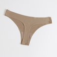 thumbnail image 1 of TrowBridge-bragas lisas y sencillas para mujer, Tanga Sexy sin costuras, ropa interior para chica, lencería amigable con la piel, ropa interior de satén de seda, 1 of 4