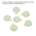 thumbnail image 5 of Uxcell Letter Pendants Drops, 50 Pack Character H Alphabet Pendant Double Sided for Jewelry Making DIY, Blue, 5 of 6