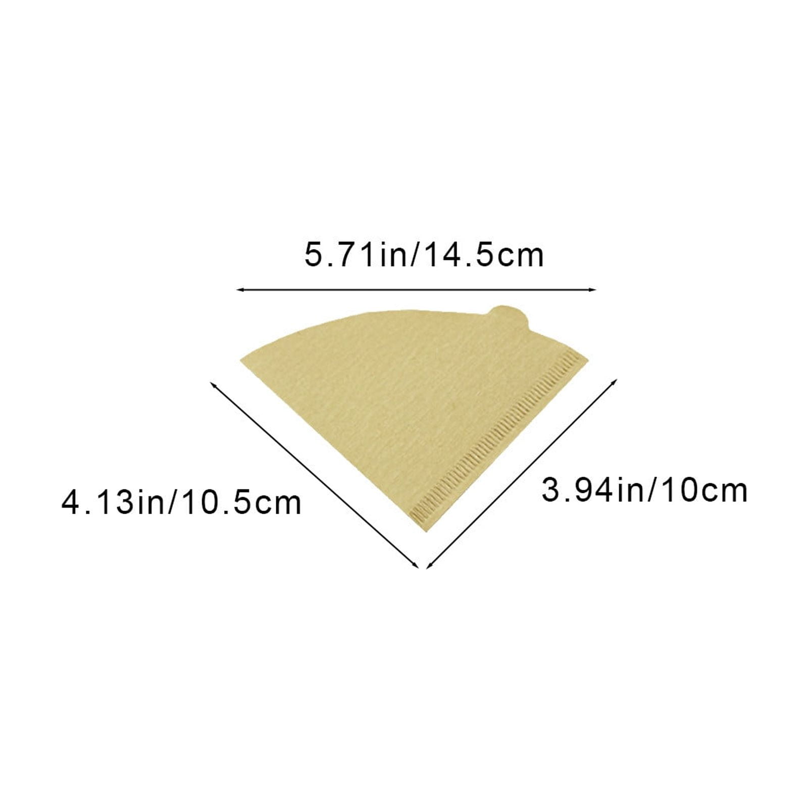 4 Cone Coffee Filter Paper, 100 Count, Tailored for 8-12 4 Cone Coffee Filter Paper, 100 Count, Tailored for 8-12