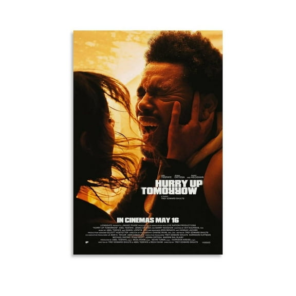 Hurry Up Tomorrow Movie Poster 1 Canvas Painting for Living Room Bedroom Decor