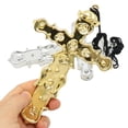 thumbnail image 1 of Accesorios de juguete con forma de cruz de iglesia, accesorios de decoración con forma de cruz de oro y plata galvanizada para Halloween, 1 of 5