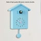 thumbnail image 5 of Reloj De Pared De Cuco Voces De Pájaros Naturales Reloj De Péndulo Con Casa De Pájaros Para Arte De Pared Hogar Sala De Estar Cocina Oficina Decoración Verde Blanco Azul Noticed HA027977-01, 5 of 6