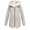 Beige, variant on Baqcunre Outdoor Loose Plush Solid Plus Thick Warm Hooded Raincoat Size Windproof Winter Outdoor Women's Coat Womens Coats Fleece Jacket Women Winter Jackets For Women Coats For Women,Color Beige,L