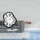 thumbnail image 2 of Reloj de lujo acrílico fundido y moderno coleccionista de corcho multiusos, reloj de pared único, creativo y distorsionado, y elegante y práctico tapó, 2 of 8