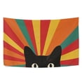 thumbnail image 6 of Yayeee Tapestry Wall Hanging for Bedroom 60" x 40" Living Room Home Wall Art Decor, Black Cat, 6 of 7