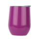 thumbnail image 3 of Vasos de Cerveza Agua Café Té 12 Oz Vasos Bebida Helada Copa Vino Aislada Resistente para al Aire Libre Camping Morado Macarena Vaso de vino de acero inoxidable, 3 of 8