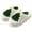 Beige, variant on Holiday Season Women's Plush Slippers 3D Embroidered Tree Pattern Slip Resistant Soles