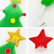 thumbnail image 4 of Decoraciones navideñas para coches, árbol de Navidad, kit de coche, adornos para ventanas de vehículos, regalo de estilo de coche de Navidad., 4 of 5