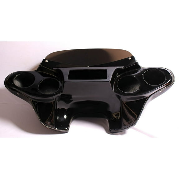 PAINTED BLACK BATWING FAIRING WINDSHIELD for Harley TOURING ROAD KING 1994-Up Freewheeler Electra Glide Ultra Classic