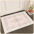 thumbnail image 1 of shiyou-Small Rug 2x3 - Beige Area Rugs - Foldable Washable Rug 2x3 - Non-Shedding Area Carpet for Living Room - Anti-Slip Rugs for Entryway Indoor - Small Washable Rugs w/Soft Microfiber, 1 of 4