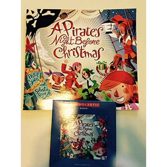 Pre-Owned A Pirate's Night Before Christmas Book and Audio CD Paperback