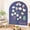 Dusty Blue, variant on Magnetic Wall Decal 40x32 Inch White Magnetic Wall Decal Arch Chalkboard with Multiple Accessories for Home Playroom and Classroom