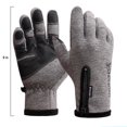 thumbnail image 2 of Guantes impermeables y a prueba de viento con pantalla para todos los dedos para invierno al aire libre Wmkox8yii jkg4260, 2 of 2