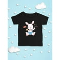 thumbnail image 3 of Cute Bunny With Flower T-Shirt Infant -Image by Shutterstock,  6 Months, 3 of 4