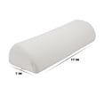 thumbnail image 4 of Half Moon Pillow - Half Cylinder Pillow Provides Best Support for Lumbar - Neck - Knee and Leg with Removable Poly-cotton Cover (White)., 4 of 5