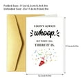 thumbnail image 3 of Binwennn Interesting Congratulation Graduation Greeting Card Foldable Graduation Greeting Card For Graduation Party Message Blessing Card Birthday Cars Bulk Encouraging Notes Personal Note Cards for, 3 of 7
